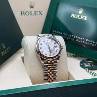 【Super Clone】RLX Datejust m278341-0015/0016 Silver Dial 31mm Oyster Bracelet