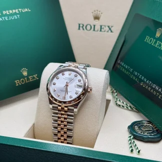 【Super Clone】RLX Datejust m278341-0015/0016 Silver Dial 31mm Oyster Bracelet
