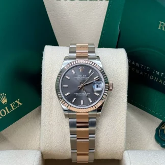 【Super Clone】RLX Datejust m278271-0017/0018 Slate 31mm Dial Oyster Bracelet Watch