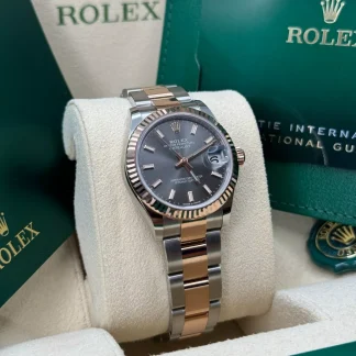 【Super Clone】RLX Datejust m278271-0017/0018 Slate 31mm Dial Oyster Bracelet Watch