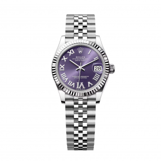 【Super Clone】RLX Datejust m278274-0025/0026 Aubergine 31mm Dial Oyster Watch