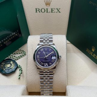 【Super Clone】RLX Datejust m278274-0025/0026 Aubergine 31mm Dial Oyster Watch