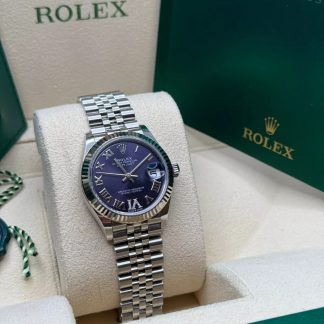 【Super Clone】RLX Datejust m278274-0025/0026 Aubergine 31mm Dial Oyster Watch