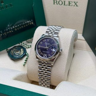 【Super Clone】RLX Datejust m278274-0025/0026 Aubergine 31mm Dial Oyster Watch