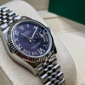 【Super Clone】RLX Datejust m278274-0025/0026 Aubergine 31mm Dial Oyster Watch