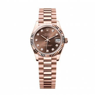 【Super Clone】RLX Datejust m278275-0010 Chocolate 31mm Dial