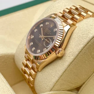 【Super Clone】RLX Datejust m278275-0010 Chocolate 31mm Dial