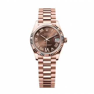 【Super Clone】RLX Datejust m278275-0025 Chocolate 31mm Dial