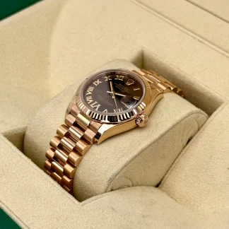 【Super Clone】RLX Datejust m278275-0025 Chocolate 31mm Dial