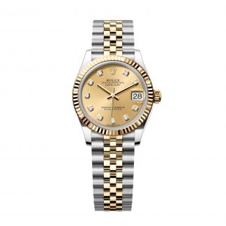 【Super Clone】RLX Datejust m278273-0025/0026 31mm Champagne Dial Stainless Steel and Yellow Gold Oyster Watch