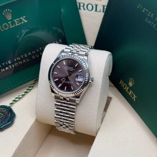 【Super Clone】RLX Datejust m278274-0015/0016 Dark Grey Dial 31mm Oyster Bracelet