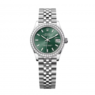 【Super Clone】RLX Datejust m278384RBR-0021/0022 Mint Green 31mm Dial Oyster Watch