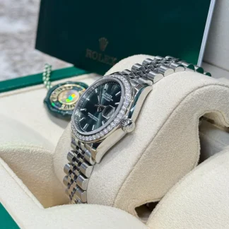 【Super Clone】RLX Datejust m278384RBR-0021/0022 Mint Green 31mm Dial Oyster Watch