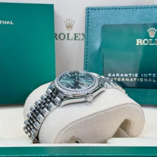 【Super Clone】RLX Datejust m278384RBR-0021/0022 Mint Green 31mm Dial Oyster Watch