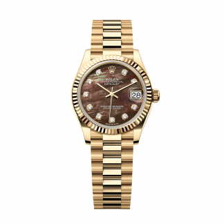 【Super Clone】RLX Datejust m278278-0038 Black Mother-of-Pearl 31mm Dial President Bracelet Watch