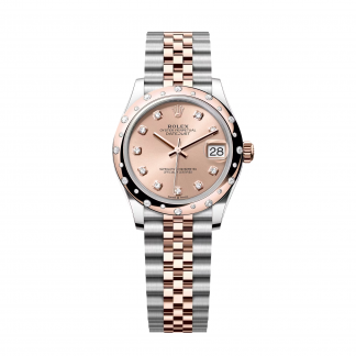 【Super Clone】RLX Datejust m278341-0023/0024 Rosé Dial 31mm Oyster Bracelet