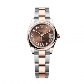 【Super Clone】RLX Datejust m278241-0003/0004 Chocolate 31mm Dial Oyster Bracelet Watch