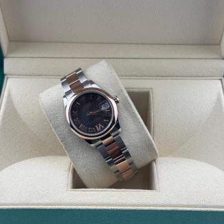 【Super Clone】RLX Datejust m278241-0003/0004 Chocolate 31mm Dial Oyster Bracelet Watch