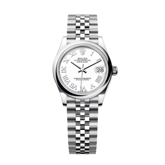 【Super Clone】RLX Datejust m278240-0003/0004 31mm White Roman Domed Bezel Oyster Oystersteel