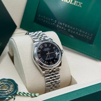 【Super Clone】RLX Datejust m278274-0001/0002 Bright Black Dial 31mm Oyster Bracelet