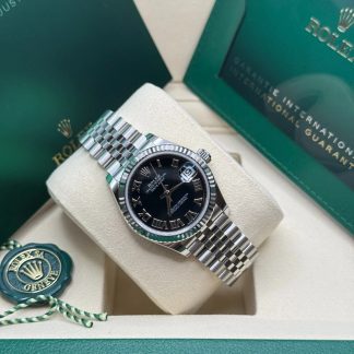 【Super Clone】RLX Datejust m278274-0001/0002 Bright Black Dial 31mm Oyster Bracelet