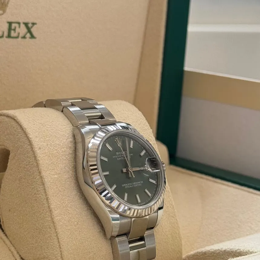 【Super Clone】RLX Datejust m278274-0017/0018 Green Dial 31mm Oyster Watch