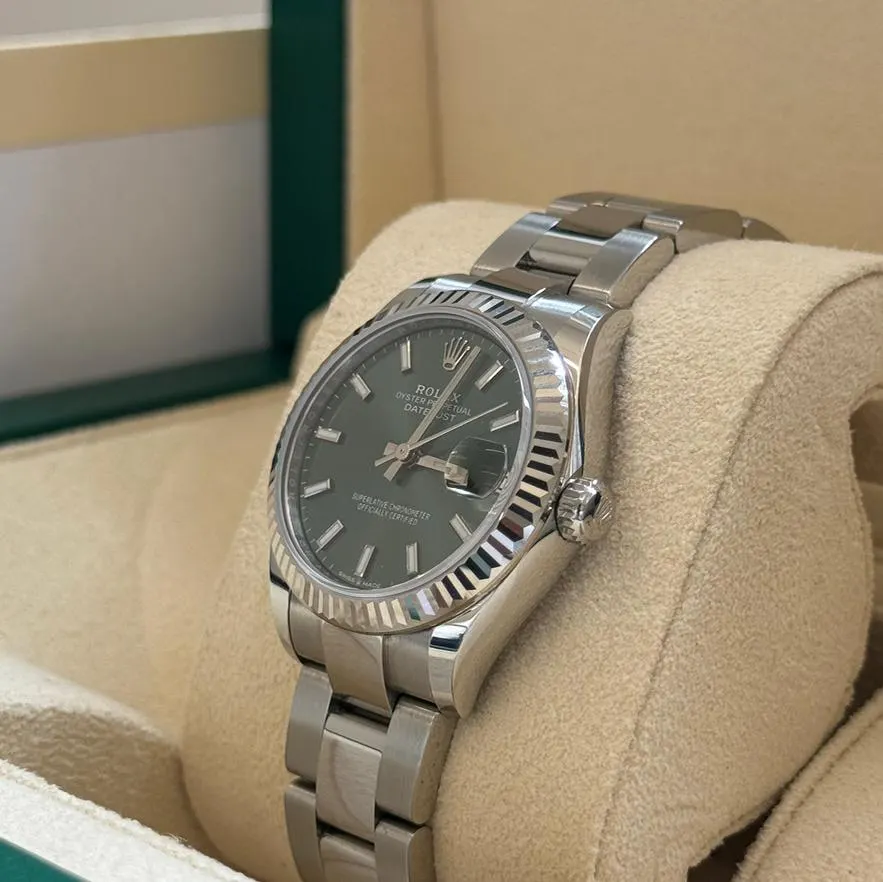 【Super Clone】RLX Datejust m278274-0017/0018 Green Dial 31mm Oyster Watch