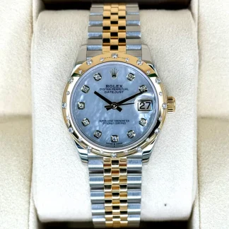 【Super Clone】RLX Datejust m278341-0025/0026 Mother-of-Pearl Dial 31mm Jubilee Bracelet