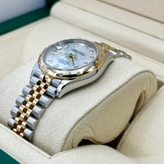 【Super Clone】RLX Datejust m278341-0025/0026 Mother-of-Pearl Dial 31mm Jubilee Bracelet