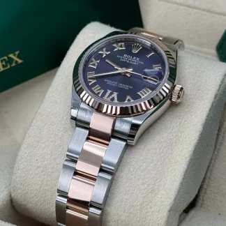 【Super Clone】RLX Datejust m278271-0019/0020 Aubergine 31mm Dial Oyster Bracelet Watch