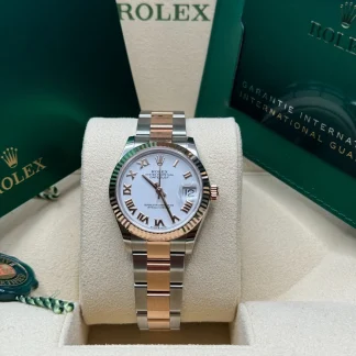 【Super Clone】RLX Datejust m278271-0001/0002 White 31mm Dial Oyster Bracelet Watch