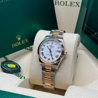 【Super Clone】RLX Datejust m278271-0001/0002 White 31mm Dial Oyster Bracelet Watch