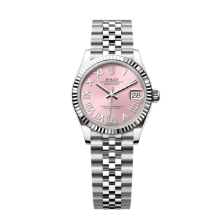【Super Clone】RLX Datejust m278274-0023/0024 Pink 31mm Dial Oyster Watch