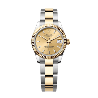 【Super Clone】RLX Datejust m278273-0013/0014 31mm Champagne Dial Stainless Steel and Yellow Gold Oyster Watch