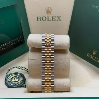 【Super Clone】RLX Datejust m278343-0001/0002 White Dial Yellow Rolesor Oyster Watch