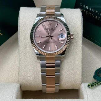 【Super Clone】RLX Datejust m278271-0009/0010 Rose 31mm Dial Oyster Bracelet Watch