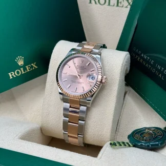 【Super Clone】RLX Datejust m278271-0009/0010 Rose 31mm Dial Oyster Bracelet Watch