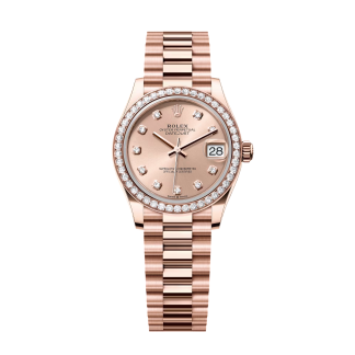【Super Clone】RLX Datejust m278285RBR-0025 Rosé Dial 31mm