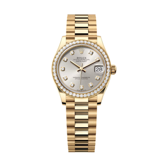 【Super Clone】RLX Datejust m278288RBR-0028 Silver 31mm Dial President Bracelet Watch