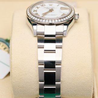 【Super Clone】RLX Datejust m278384RBR-0013/0014 White 31mm Dial Oyster Watch