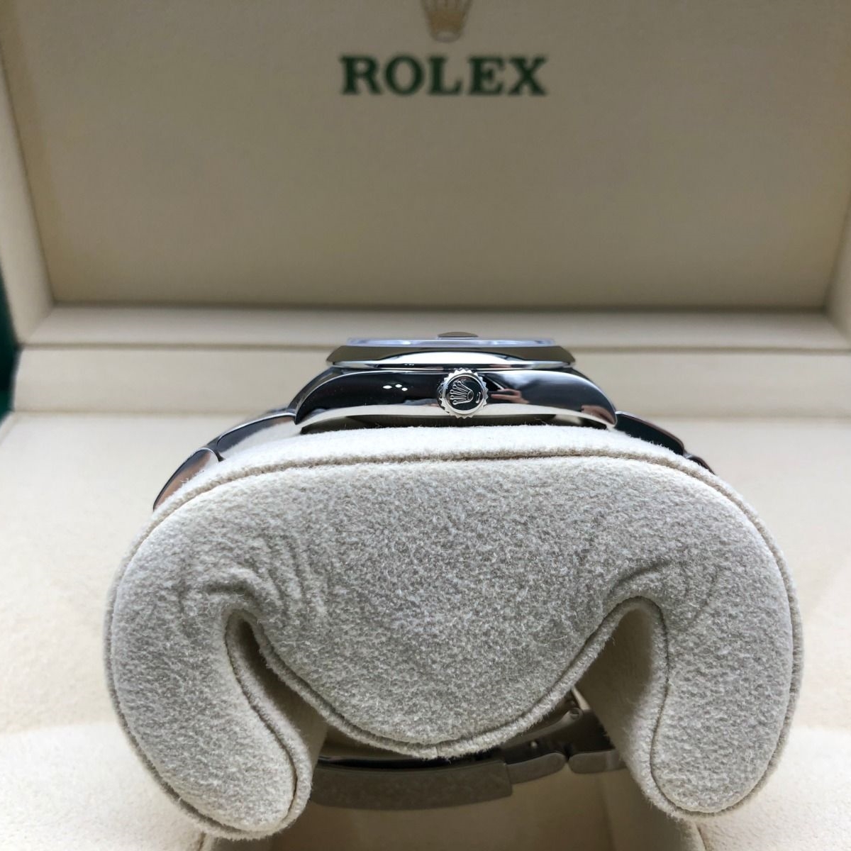 【Super Clone】RLX Datejust m278240-0015/0016 31mm  Dark Grey Roman Domed Bezel Oyster Oystersteel