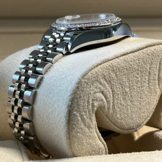 【Super Clone】RLX Lady-Datejust 28mm 279384RBR White Mother-of-Pearl Dial Oyster Bracelet
