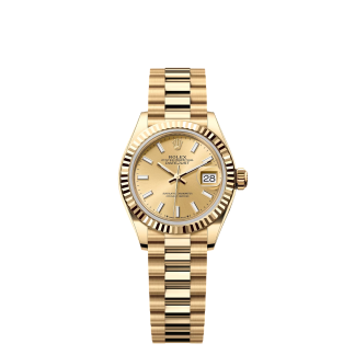 【Super Clone】RLX Lady-Datejust 28mm 279178 Champagne Dial