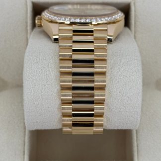 【Super Clone】RLX Day-Date 40mm Diamond Dial Watch 228348RBR-0037