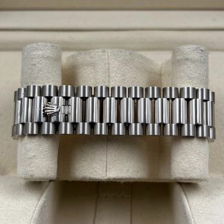 【Super Clone】RLX  Day-Date 40mm 228349RBR-0039 White Dial President Bracelet