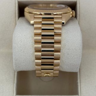 【Super Clone】RLX  Day-Date President 40mm Yellow Gold Champagne Index Dial - 228238