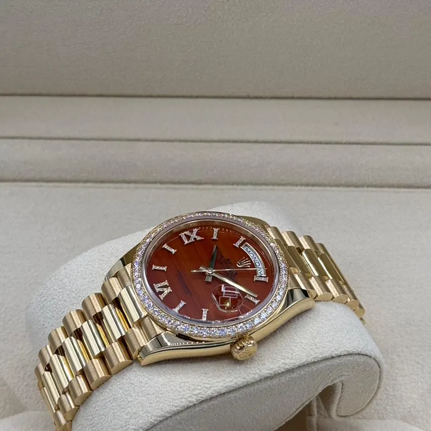 【Super Clone】RLX  Day-Date M128348RBR-0049 36mm