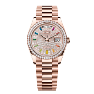 【Super Clone】RLX  Day-Date M128345RBR-0042 36mm