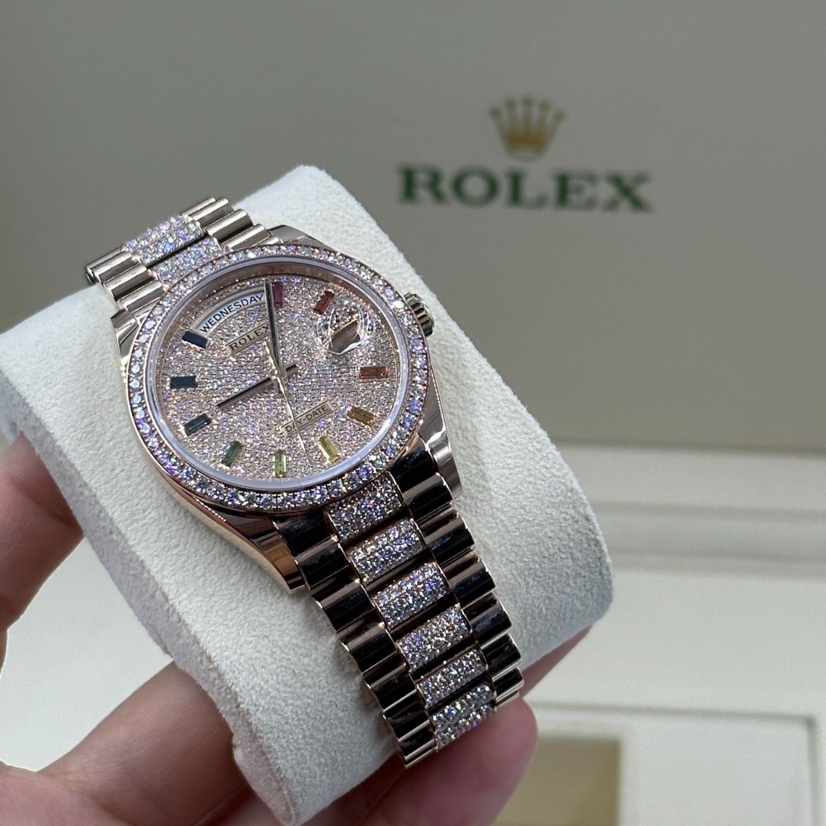 【Super Clone】RLX  Day-Date M128345RBR-0042 36mm