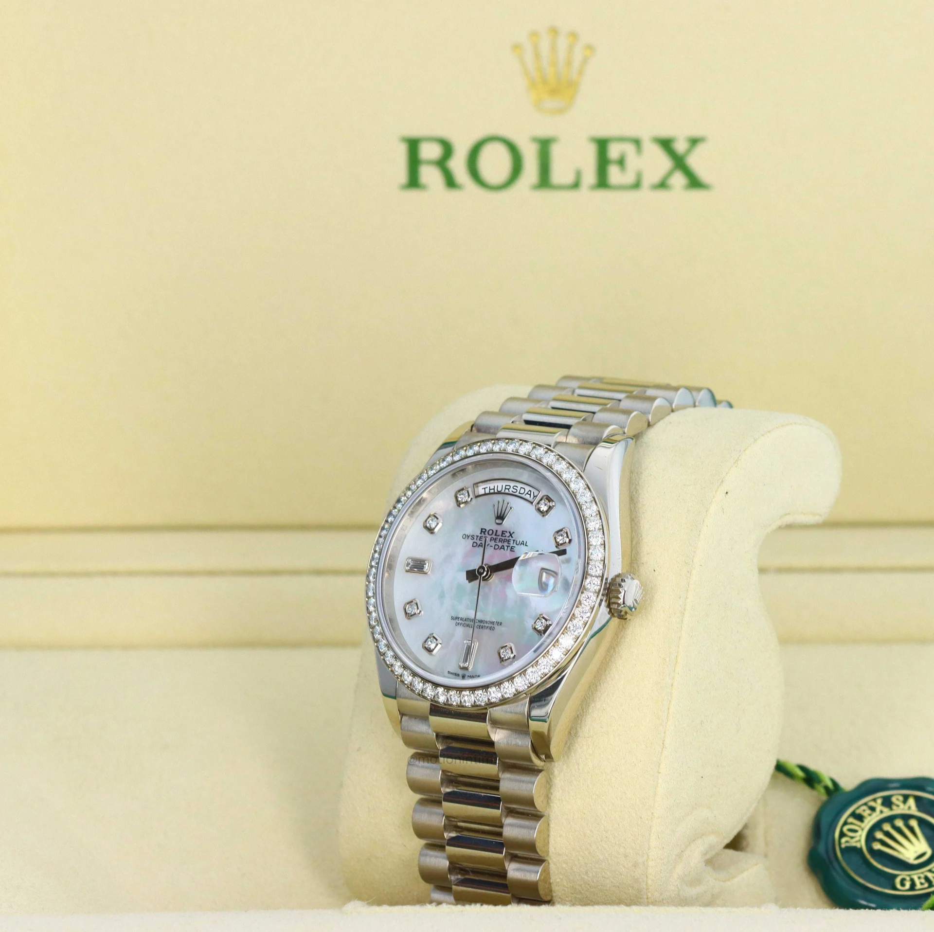 【Super Clone】RLX  Day-Date M128349RBR-0004 36mm
